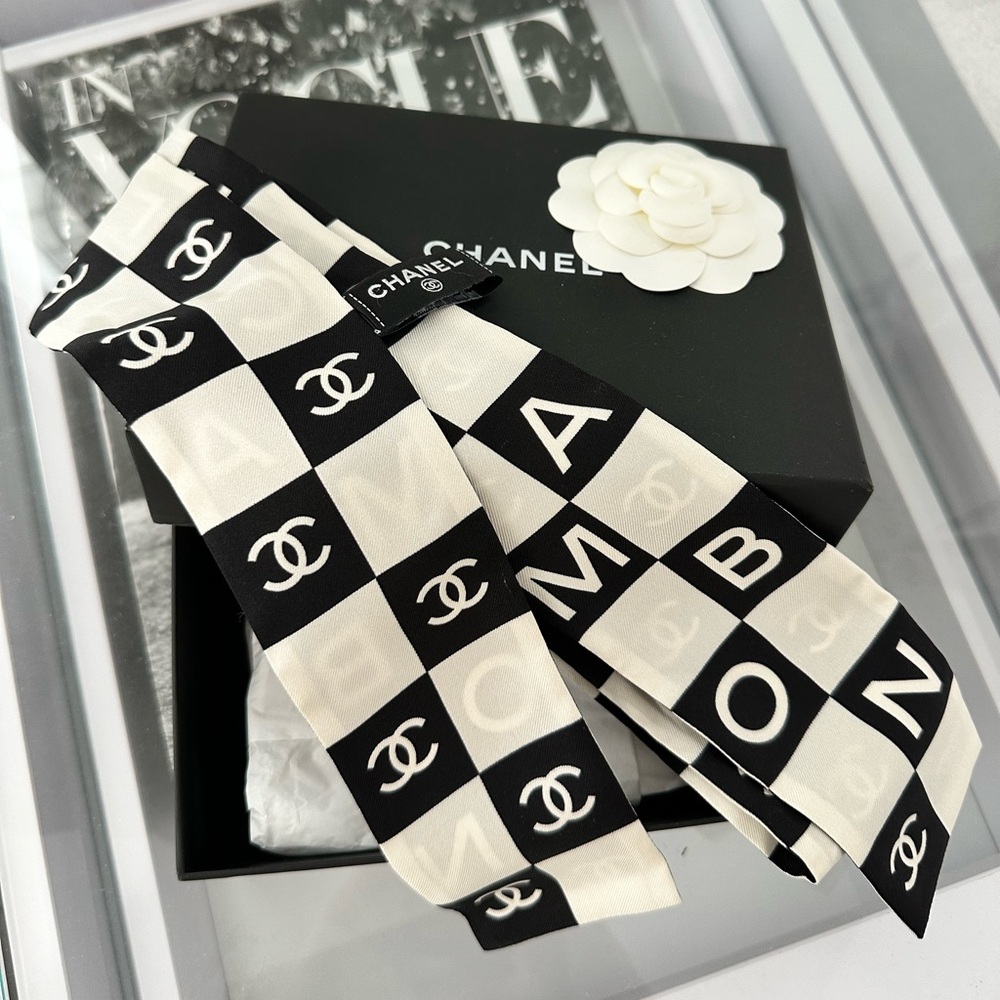 Chanel Twilly Silk Scarf
